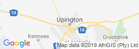 Upington map